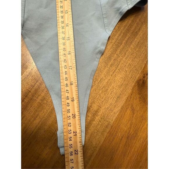 H&M G String Bodysuit Size Medium Turquoise - Picture 7 of 7